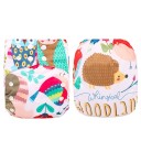 Pantalones de pañal para bebé con cremalleras 3