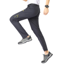 Pantalones de senderismo de verano para hombre, de secado rápido, elásticos, impermeables, tácticos, con bolsillos con cremallera 11