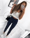 Pantalones elegantes de mujer J1163 1