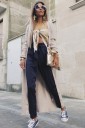 Pantalones elegantes de mujer J1163 2