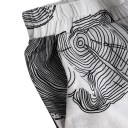 Pantalones estampados vintage para mujer 3