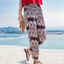 Pantalones harén de mujer con patrón A391 6