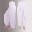 Pantalones harén de mujer D7 8