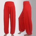 Pantalones harén de mujer D7 9