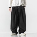 Pantalones harén para hombre F1418 4
