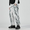Pantalones harén para hombre F1583 19