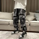 Pantalones harén para hombre F1583 7