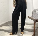 Pantalones largos de cintura alta para mujer 2