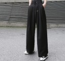 Pantalones largos negros de mujer 1