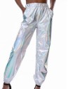 Pantalones metalizados de mujer 3