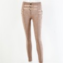 Pantalones pitillo de mujer con tirantes 7