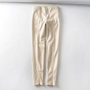 Pantalones pitillo de mujer de piel sintética A234 6