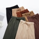 Pantalones sueltos de mujer D6 2