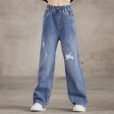 Pantalones vaqueros para niñas L2171 4