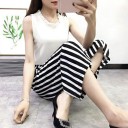 Pantaloni 3/4 da donna con fiocco 2