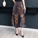 Pantaloni 3/4 pentru femei cu model 12