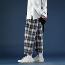 Pantaloni a quadri da uomo F1448 1