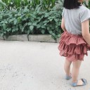 Pantaloni Corti Bambina N686 5