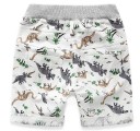 Pantaloni corti da bambino con stampa di dinosauri J1329 6