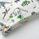 Pantaloni corti da bambino con stampa di dinosauri J1329 14