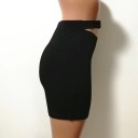 Pantaloni corti da donna con cintura 7