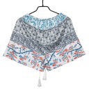 Pantaloni corti da donna con motivo A719 2