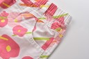 Pantaloni corti da ragazza con fiori J614 3