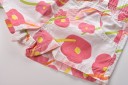 Pantaloni corti da ragazza con fiori J614 4