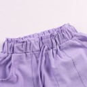 Pantaloni corti da ragazza J2893 6