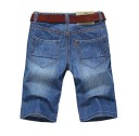 Pantaloni corti in denim da uomo A863 1