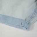 Pantaloni corti in denim per bambini - Bianchi 5
