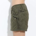 Pantaloni Corti Militari Donna 4