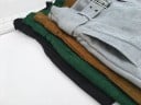 Pantaloni corti moda donna con vita alta 5