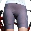 Pantaloni da ciclismo da donna con bretelle parte superiore traspirante nylon elastan elasticizzati design corto per ciclismo su strada e ricreativo 5