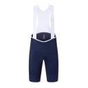 Pantaloni da ciclismo da uomo con bretelle taglio ergonomico elastico poliestere elastan con fondello per ciclismo su strada 4