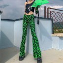 Pantaloni da donna con fiamme 1