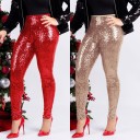Pantaloni da donna con paillettes 4