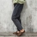 Pantaloni da donna con vita elastica larghi 2