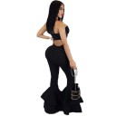 Pantaloni da donna con volant A229 4