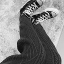 Pantaloni da donna in maglia con motivo 2