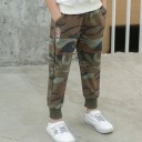 Pantaloni da jogging camouflage per ragazzi L2225 1