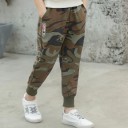 Pantaloni da jogging camouflage per ragazzi L2225 4