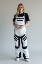 Pantaloni da motocross Unisex con bretelle regolabili e tasche con zip in poliestere e nylon per moto motocross e enduro 11