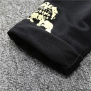 Pantaloni da ragazzo con stampa di teschi - Neri 6