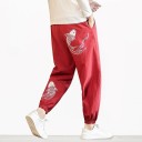 Pantaloni da uomo con pesci 2