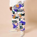 Pantaloni de bărbați cu model F1517 2