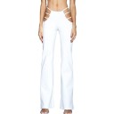 Pantaloni de dama cu corzi 1