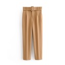 Pantaloni de damă cu curea A232 8