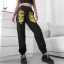 Pantaloni de dama cu imprimeu dragon 3