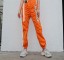 Pantaloni de jogger pentru femei portocalii 3